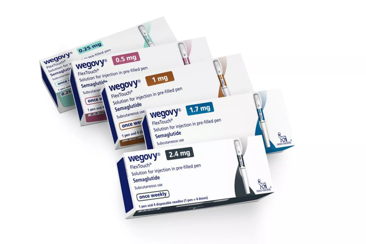Wegovy 10 x 0.25 mg 10 x 0.5 mg 10 x 1.0 mg 3 months supply